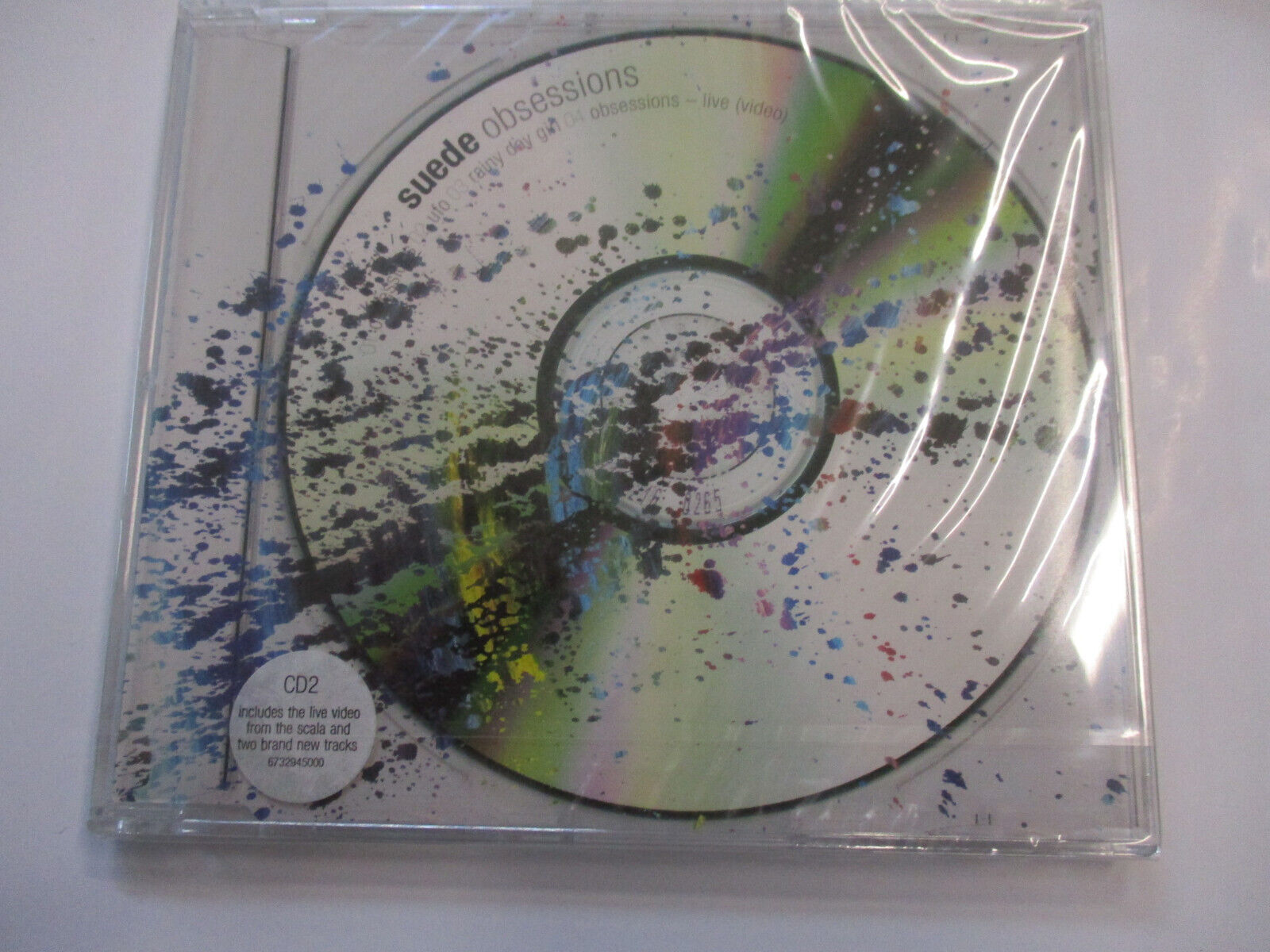 SUEDE - OBSESSIONS CD2 - CD SINGLE NEW SEALED CONDITION 2002 AUSTRIA
