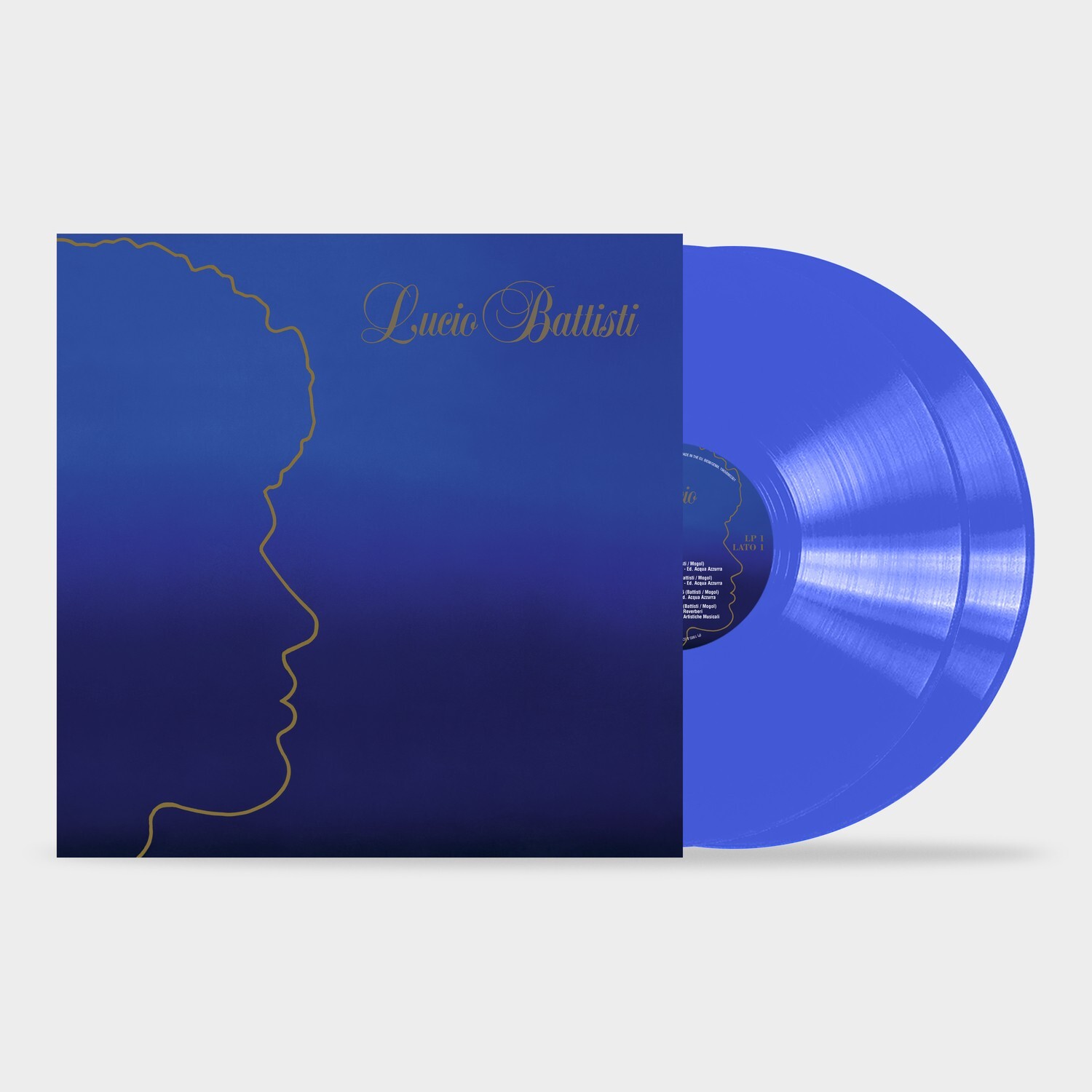 LUCIO BATTISTI - Blu (best of) (2024) 2 LP blue vinyl