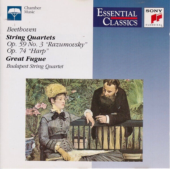 Beethoven: Quartetti Per Archi Op.59 N. 3 & Op.74 / Budapest String Quartet - CD