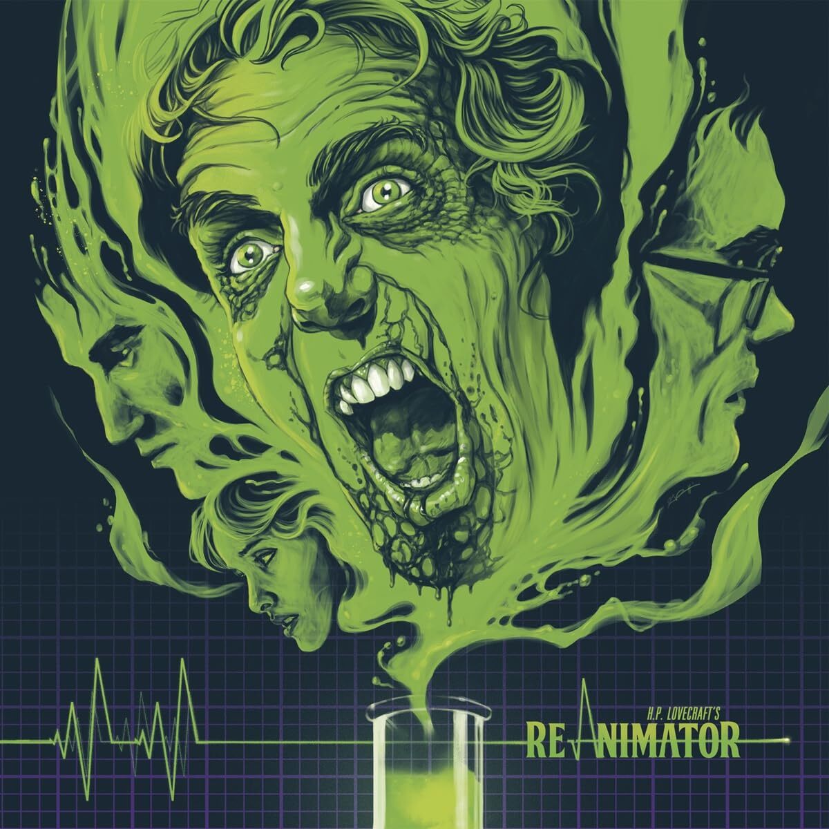 Richard Band Re-Animator yellow & (Vinyl LP)