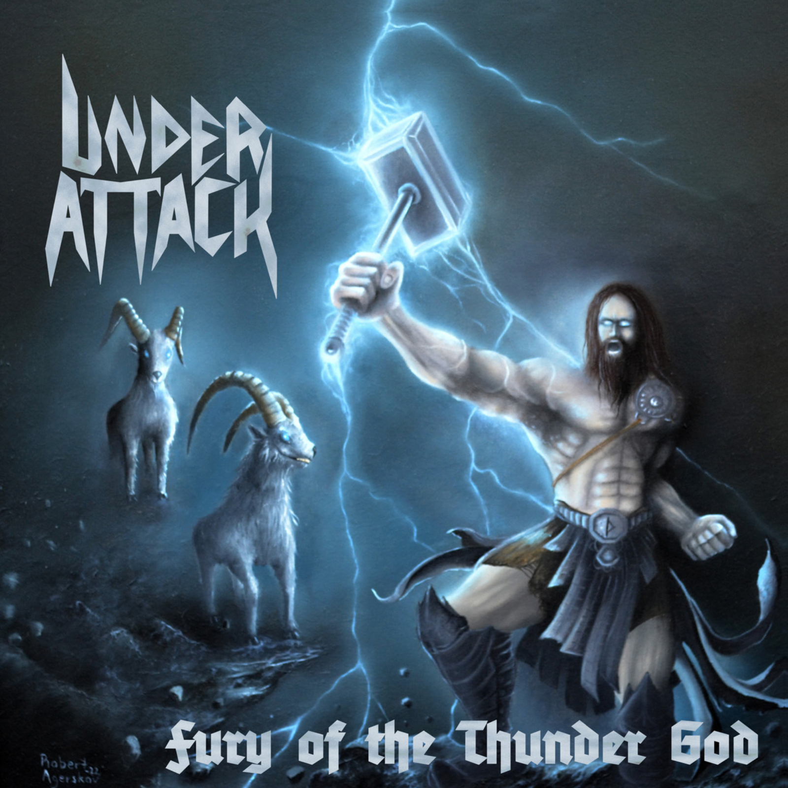 Under Attack Fury of the Thunder God (CD) Album