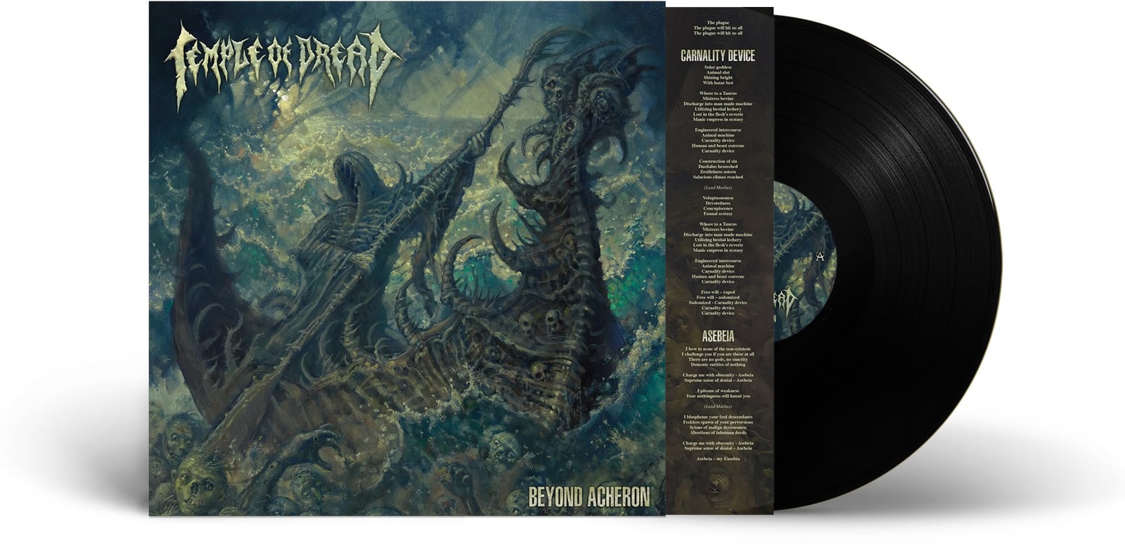 Temple of Dread Beyond Acheron (Vinyl LP)