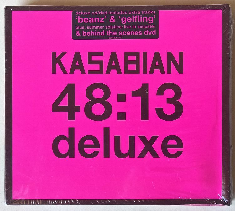 KASABIAN 48:13 DELUXE CD + DVD SEALED
