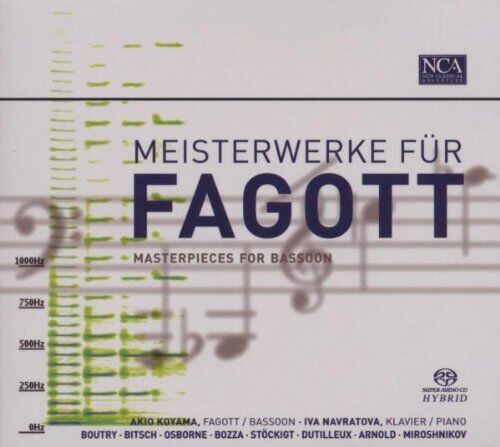 Koyama Akio - Masterpieces For Bassoon - Cd