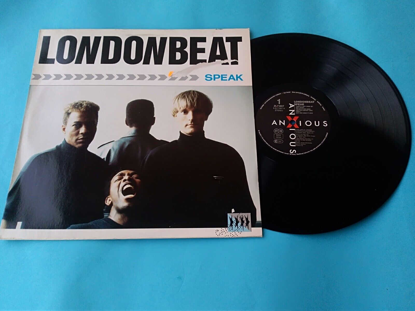 LONDONBEAT   SPEAK   LP VINYL 12  33 RPM CAMPIONE GRATUITO NUOVO MAI SUONATO