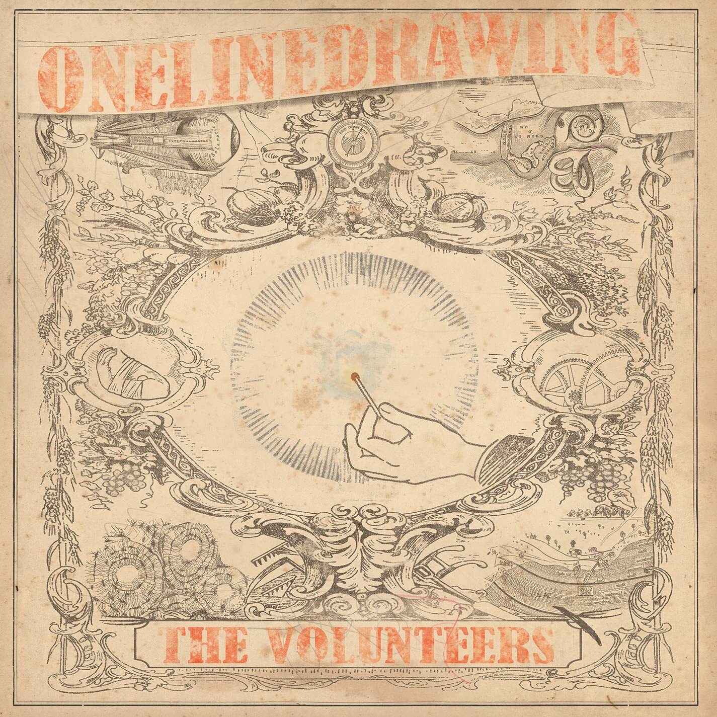 Onelinedrawing The Volunteers - Marigold (Vinyl LP)