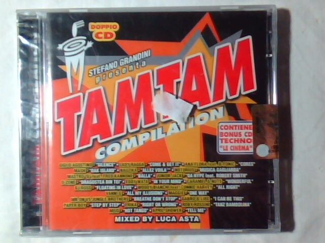 2CD Tam tam compilation GIGI D'AGOSTINO ROBY ROSSINI DJ ROSS SIGILLATO SEALED