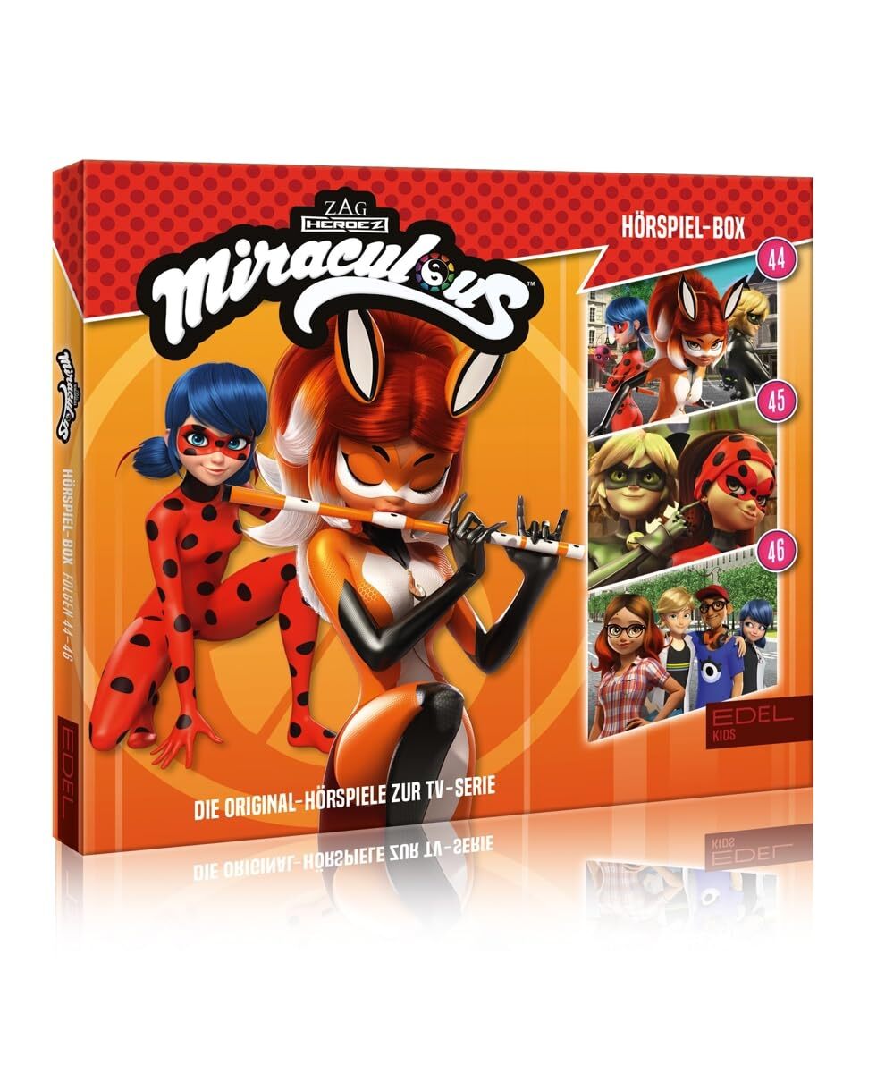 Miraculous Miraculous - Hörspiel-Box (Folge 44-46) - Die Original-Hörspiele (CD)