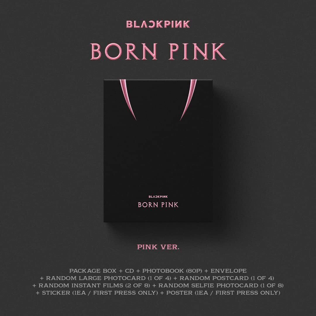 Blackpink BORN PINK (Standard Version A / PINK) (CD)