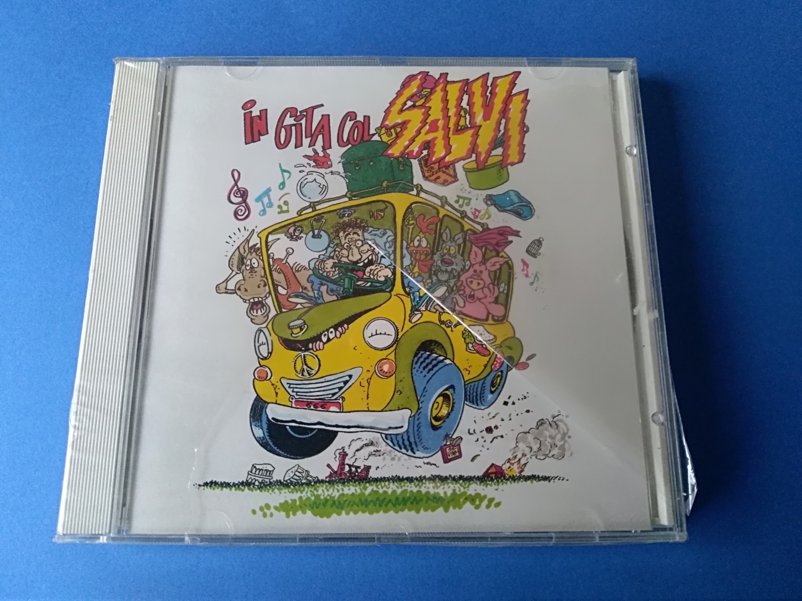 FRANCESCO SALVI "IN GITA CON SALVI" CD 1992 RTI MUSIC ITALIA NUOVO SIGILLATO