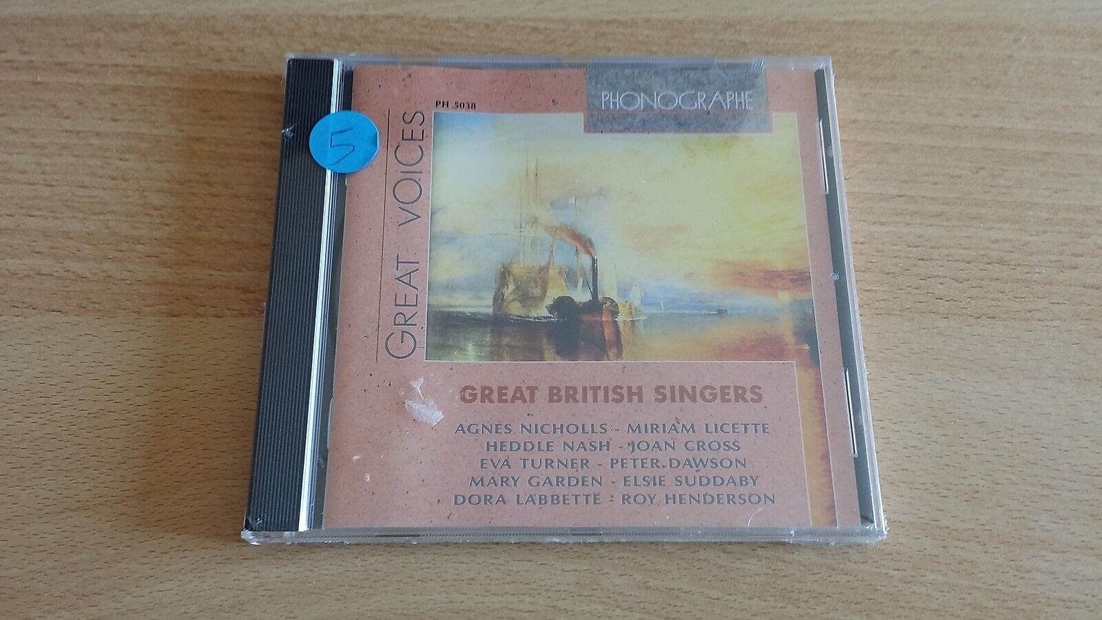 GREAT VOICES - GREAT BRITISH SINGERS - CD SIGILLATO (SEALED)
