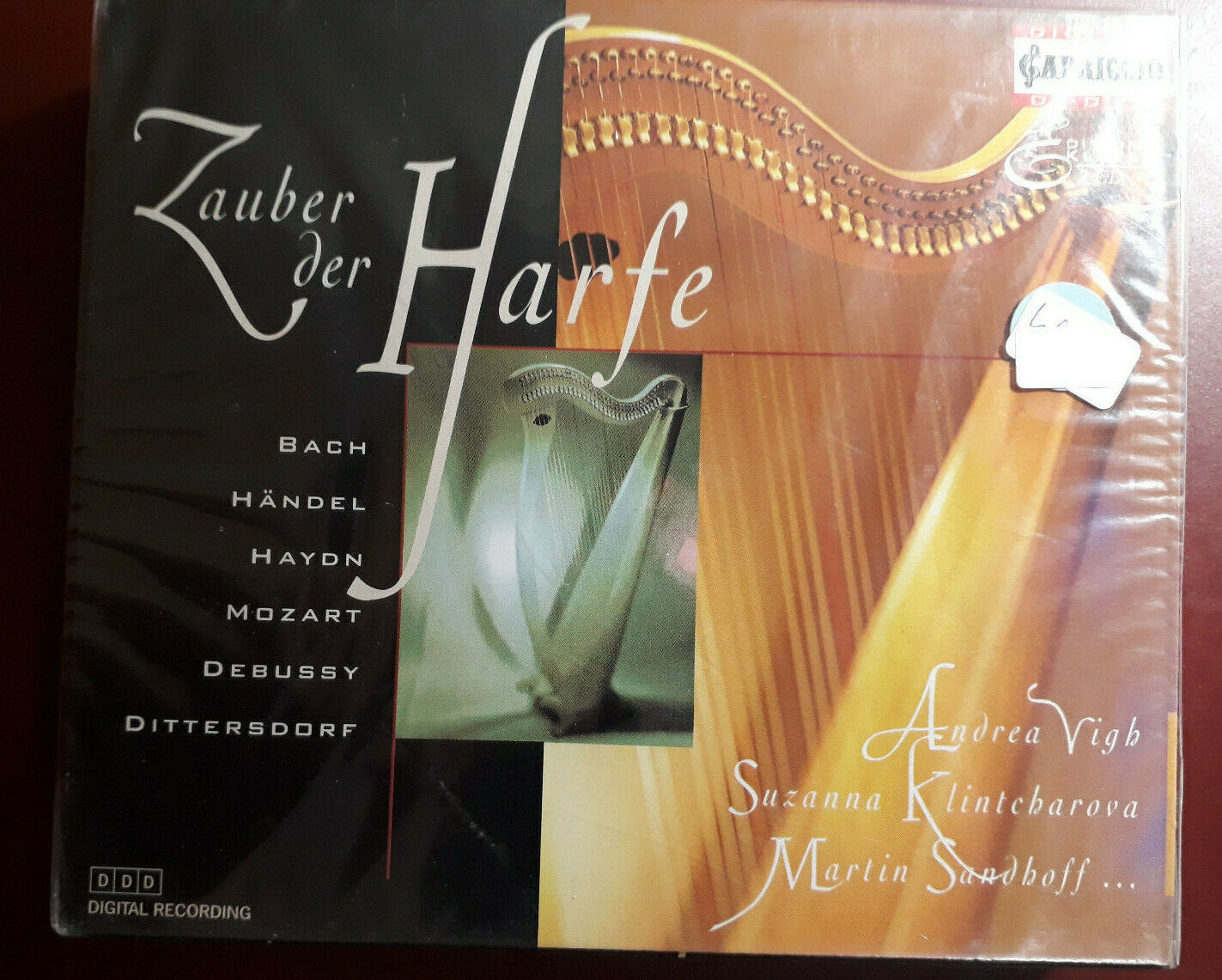 A/V-ZAUBER DER HARFE VIGH KLINTCHAROVA TABAKOV*2 CD BRAND NEW SEALED SIGILLATO