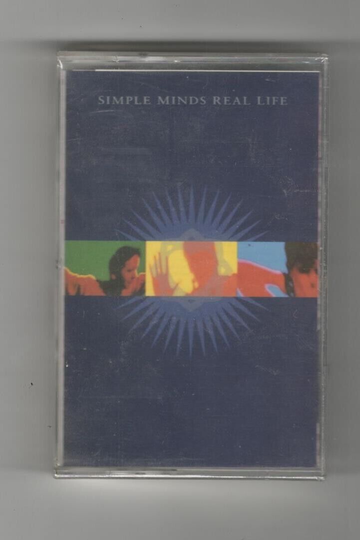 SIMPLE MINDS - REAL LIFE  MC  MUSICASSETTA   NUOVA SIGILLATA
