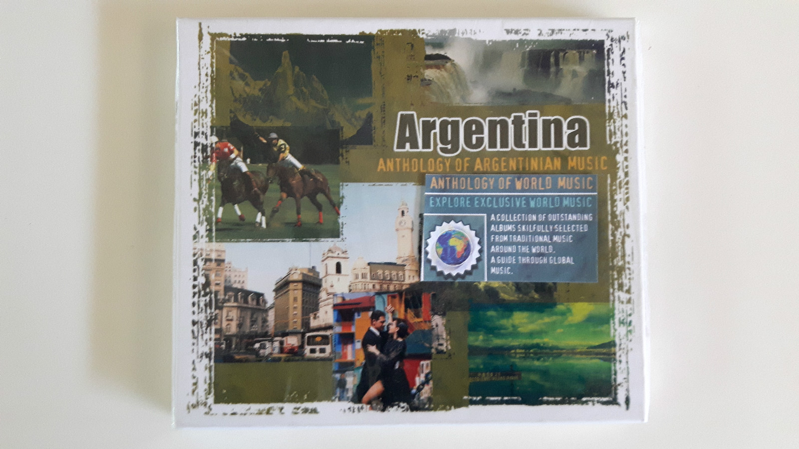 ARGENTINA ANTHOLOGY OF ARGENTINIAN MUSIC NEW NUOVO SIGILLATO CD 8717423014942