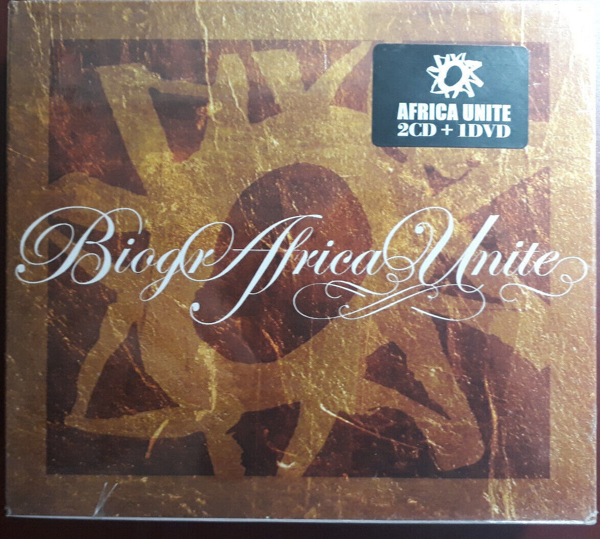 AFRICA UNITE -BIOGRAFRICA UNITE LTD *2 CD+DVD BRAND NEW SEALED NUOVO SIGILLATO