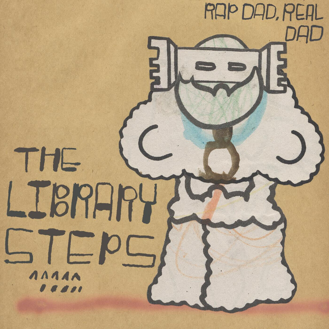 The Library Steps Rap Dad, Real Dad (Vinyl LP) 12" Album