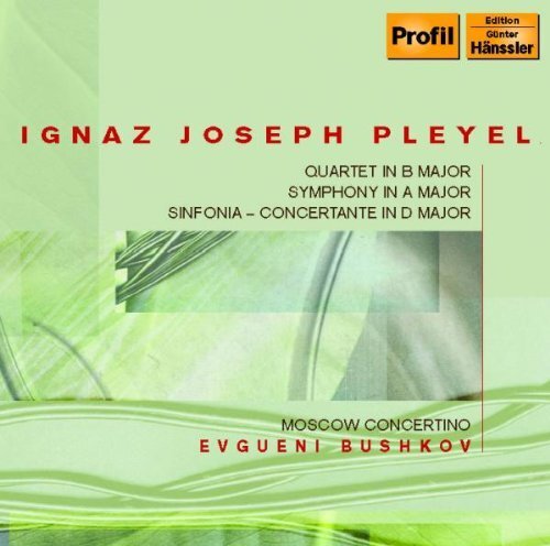 Quartet in B Major, Symphony in a Major (Bushkov) (CD) Album
