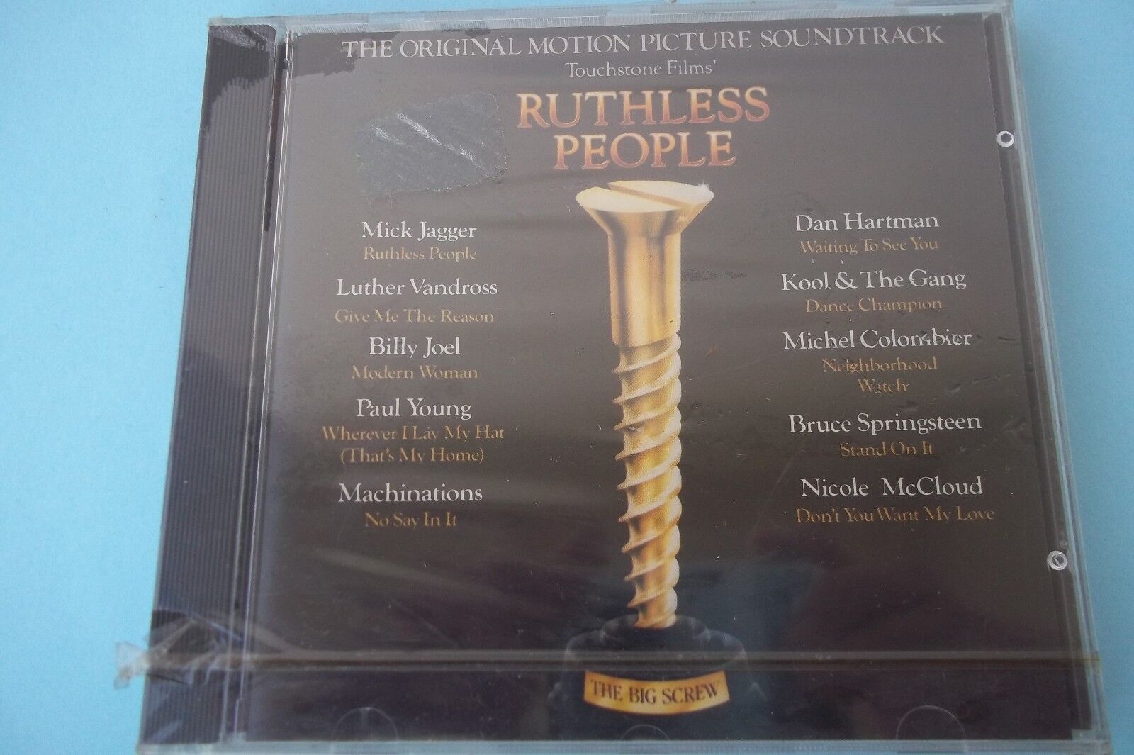 RUTHELESS PEOPLE OST COLONNA SONORA MICK JAGGER SPRINGSTEEN BILLY JOEL CD 1986 C