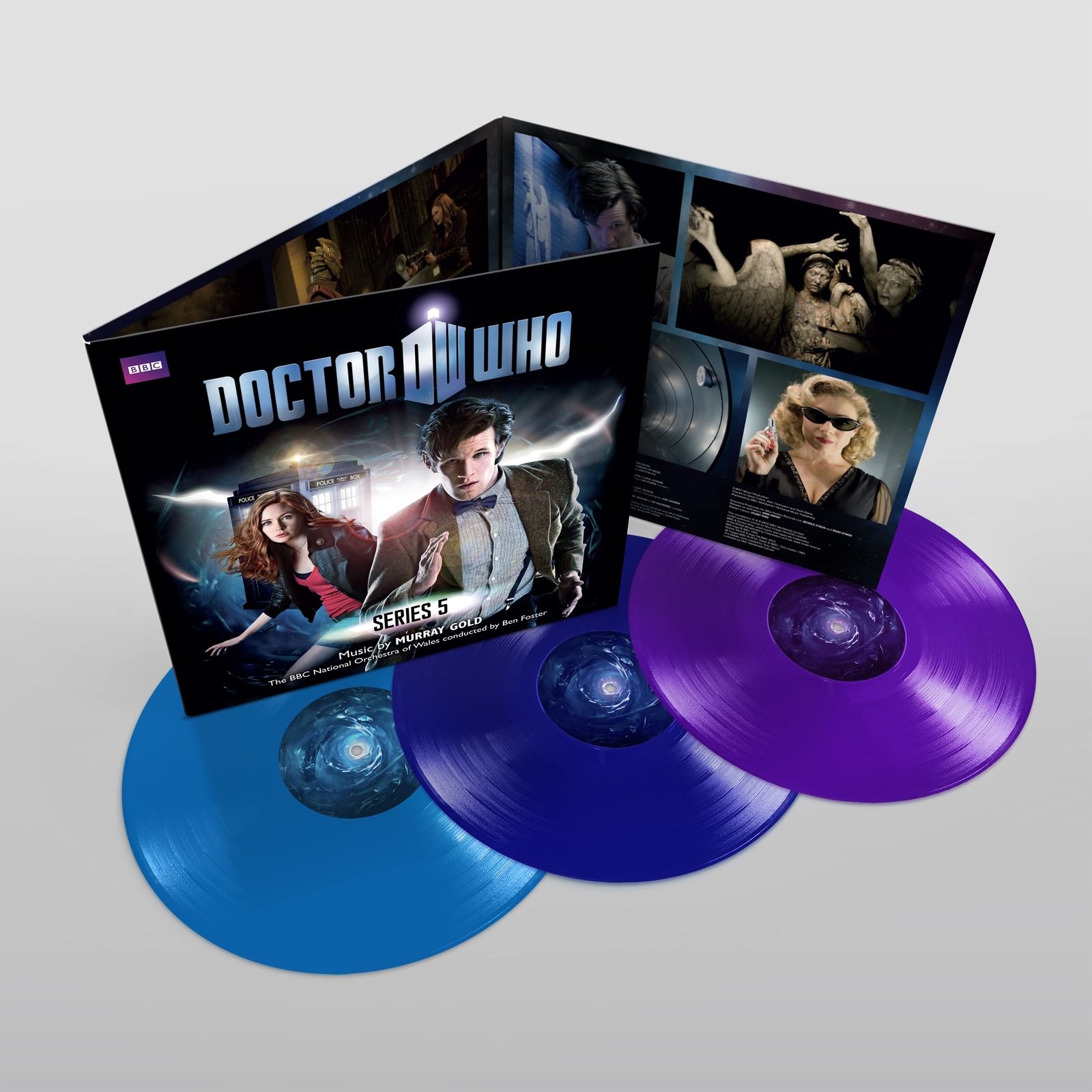 Murray Gold Doctor Who Series 5: Diamond Anniversary Edition - Blue/V (Vinyl LP)