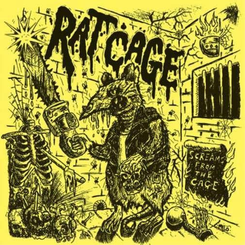 Rat Cage Screams from the Cage (Vinyl LP) 12" Album