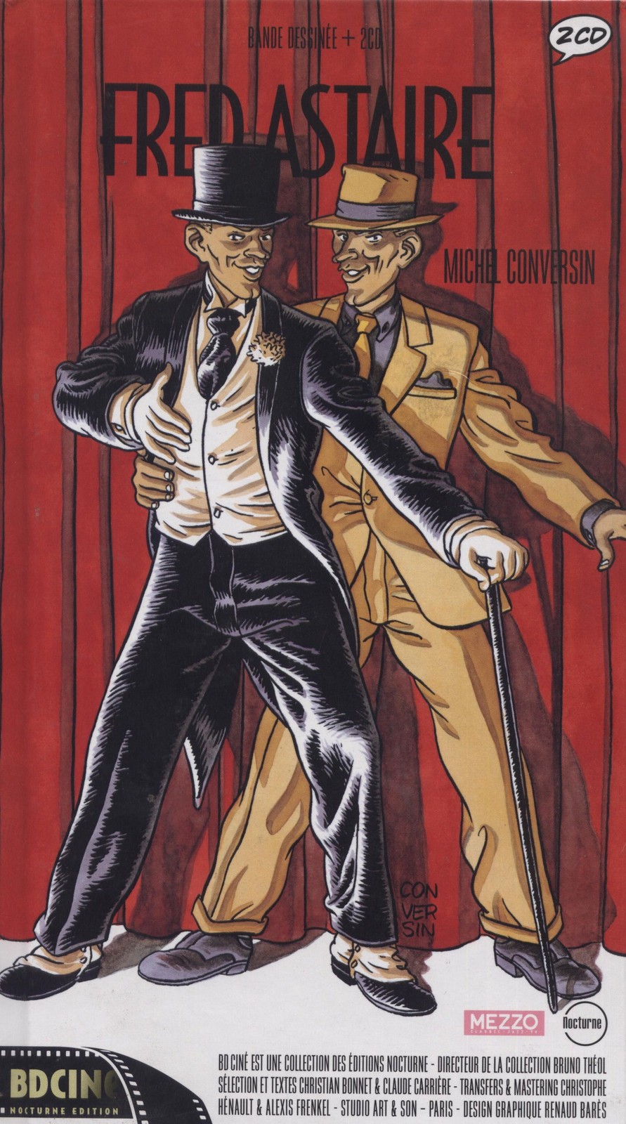 MICHEL CONVERSIN FRED ASTAIRE - BOX 2 CD 2004 SIGILLATO SEALED