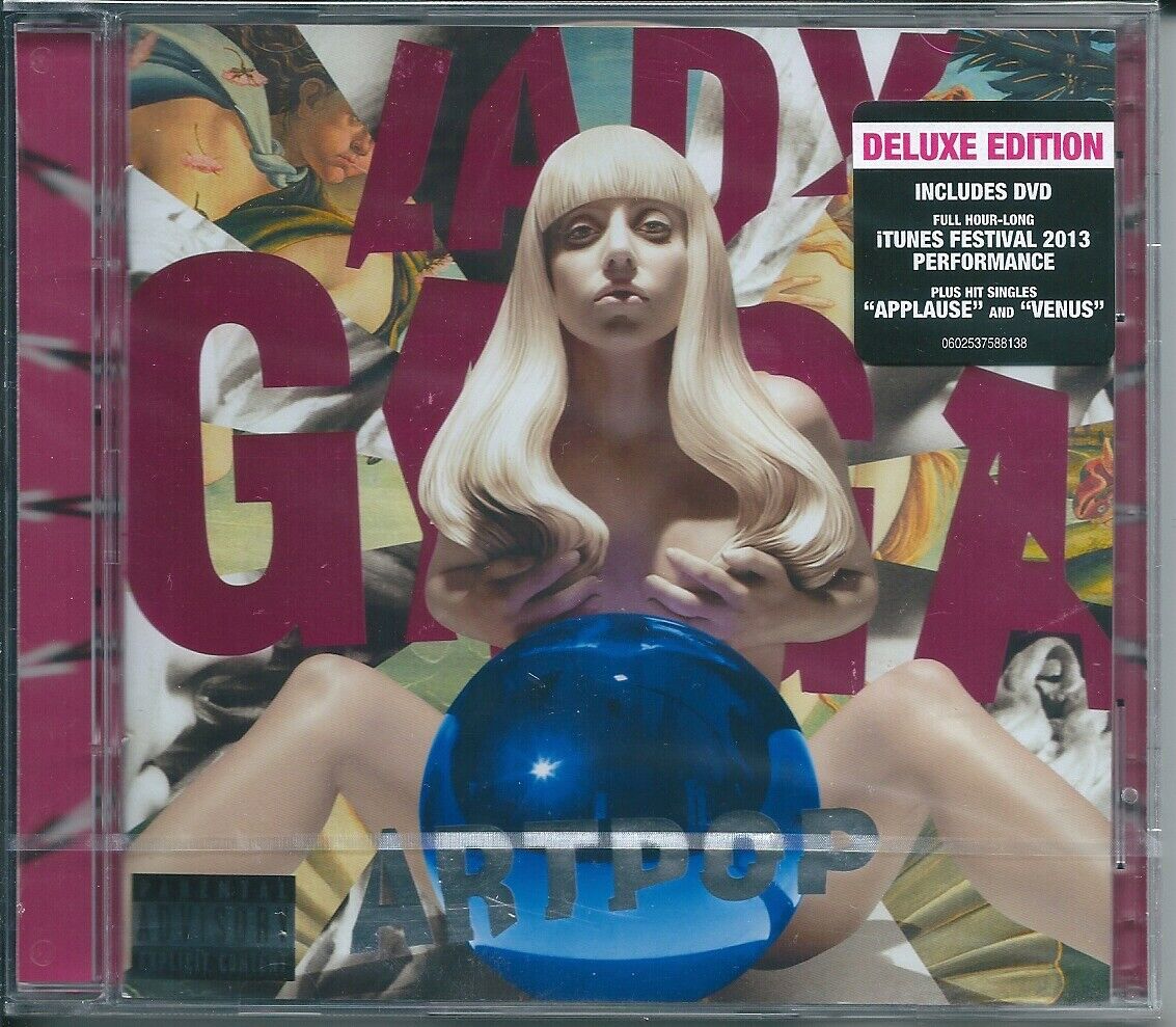 Lady Gaga. Artpop (2013) CD+DVD NUOVO Deluxe Edition GUCCI Applause VENUS Swine