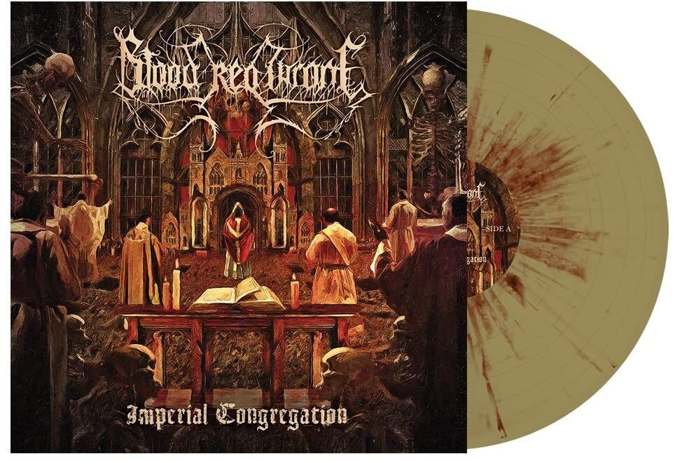 Blood Red Throne Imperial Congregation - Gold & Red Splatter (Vinyl LP)