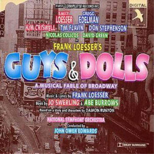Frank Loesser Guys and Dolls (CD) Album