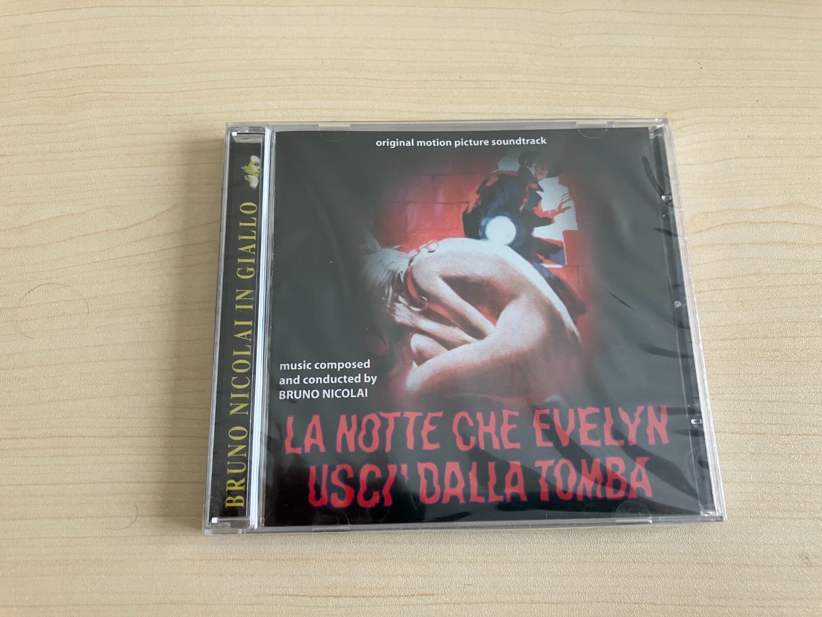 Nicolai _ La Notte Che Evelyn Usci' Dalla Tomba _ CD Album Soundtrack Ltd RARO