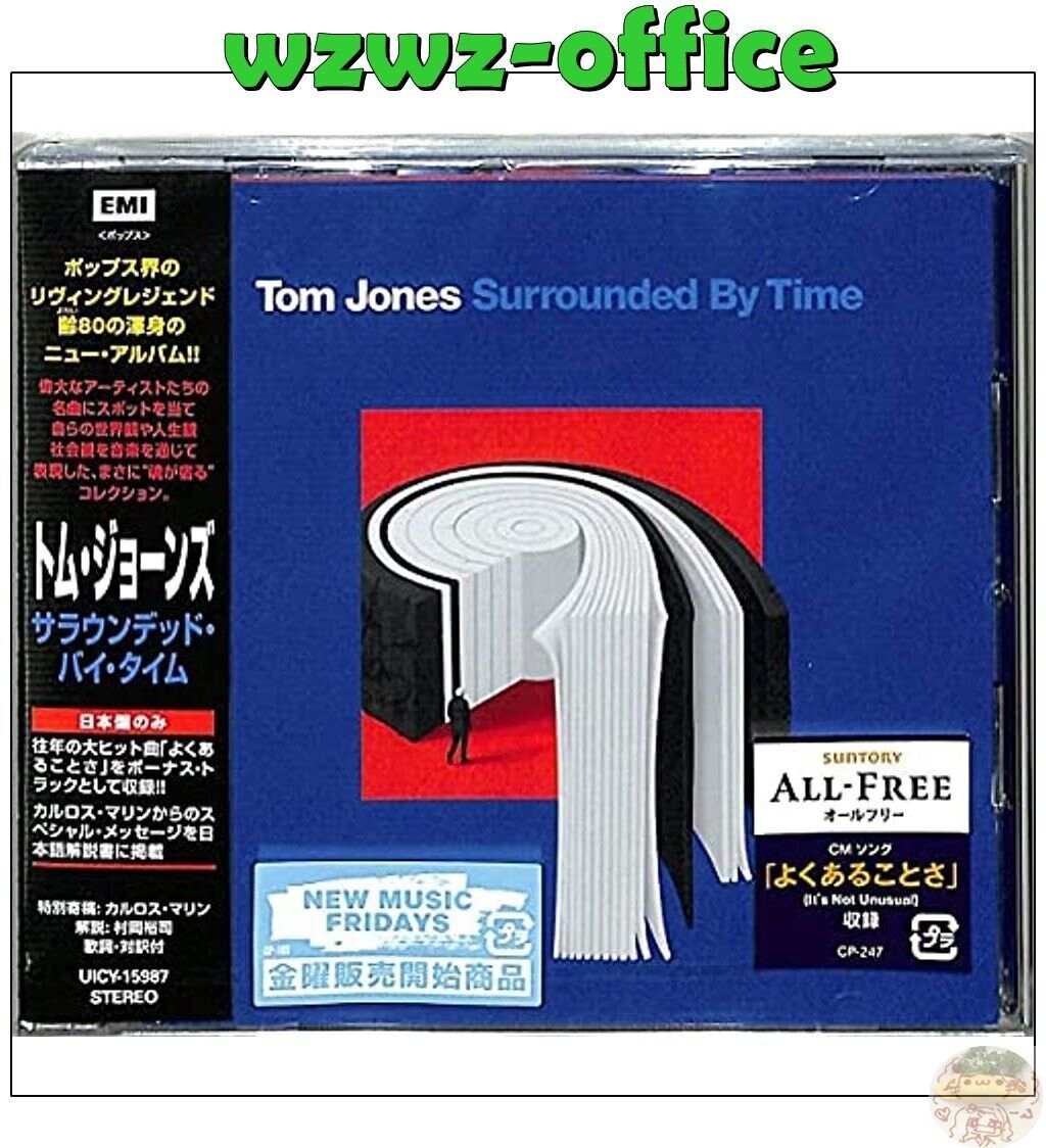 2021 TOM JONES Surrounded By Time con bonus track GIAPPONE CD