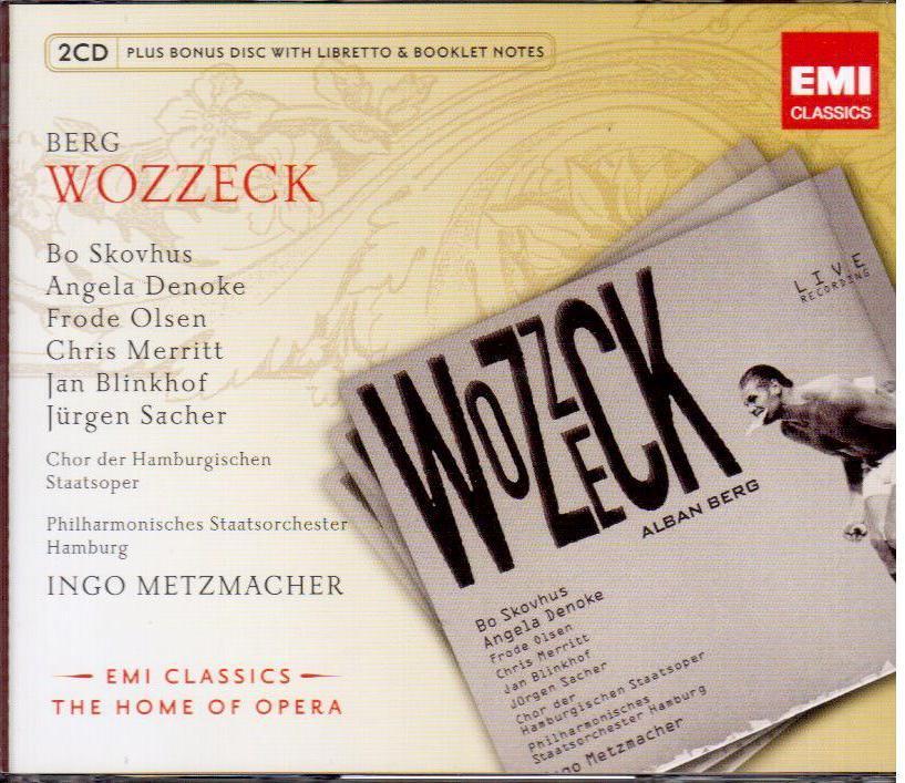 Berg: Wozzeck / Metzmacher, Skovhus, Olsen, Merritt, Blinkhof - CD