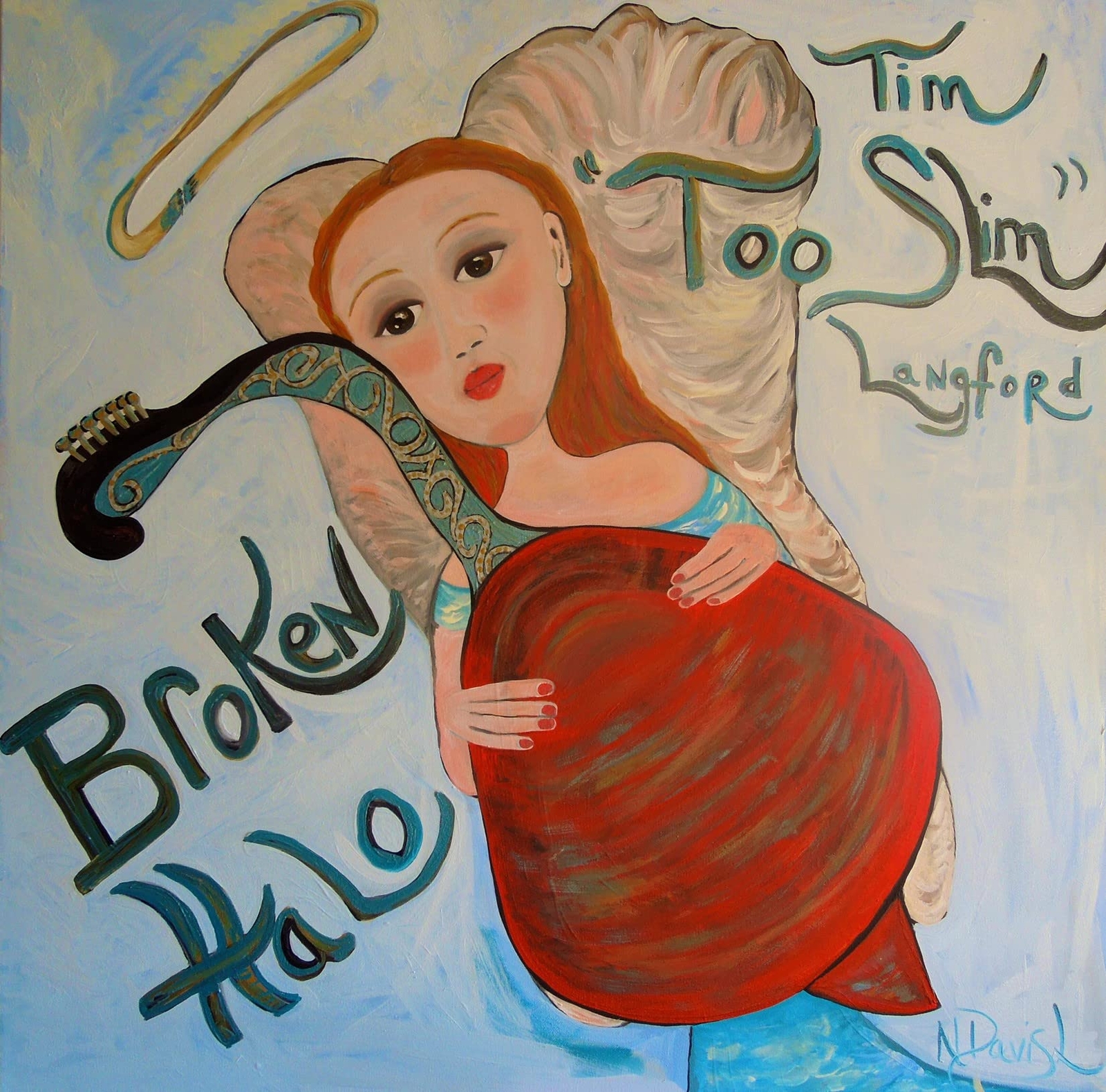 Too Slim and the Taildraggers Broken Halo (CD)