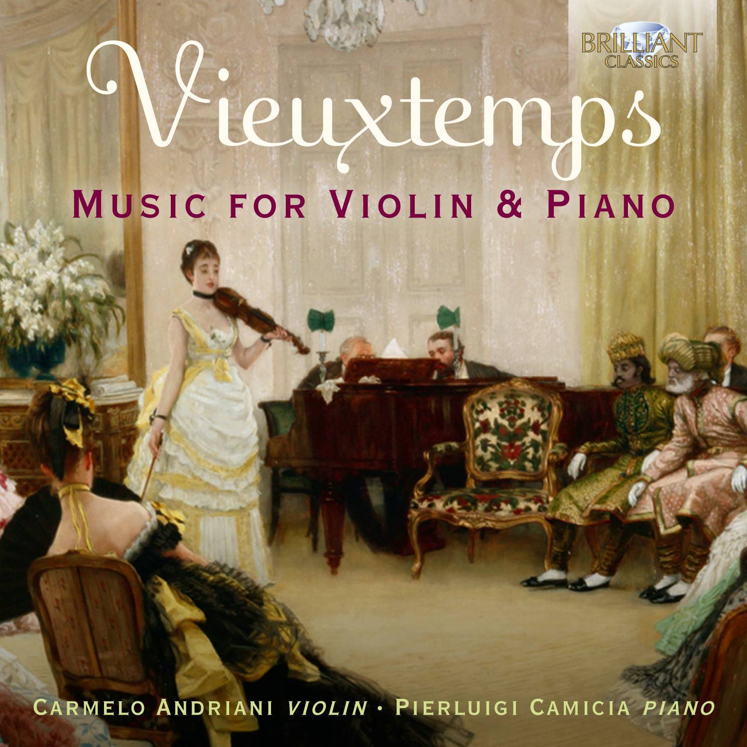 Henry Vieuxtemps Vieuxtemps: Music for Violin & Piano (CD) Album (Jewel Case)