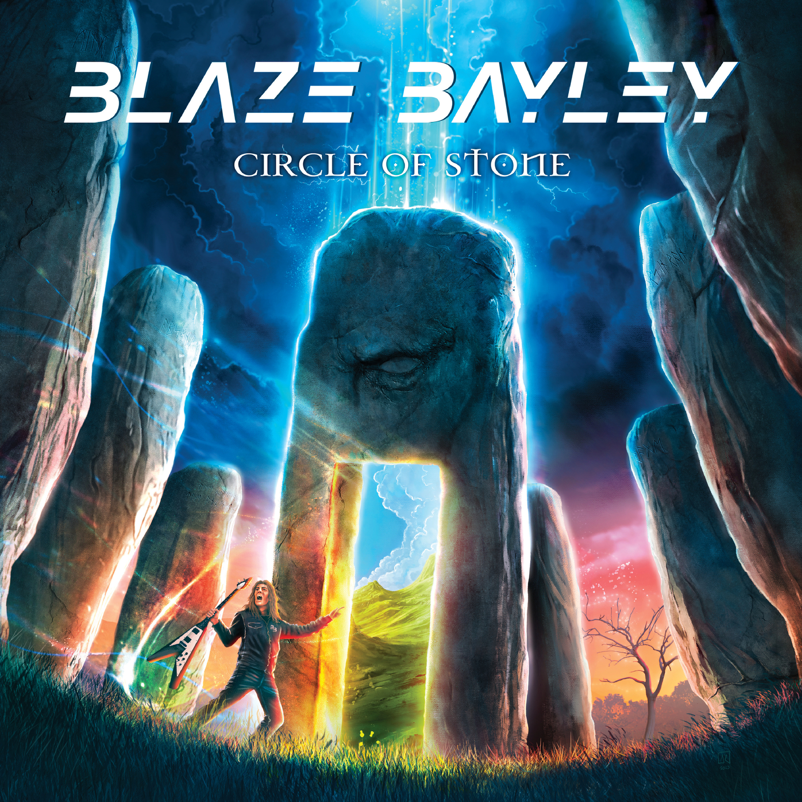 Blaze Bayley Circle of Stone (Vinyl LP) 12" Album Coloured Vinyl