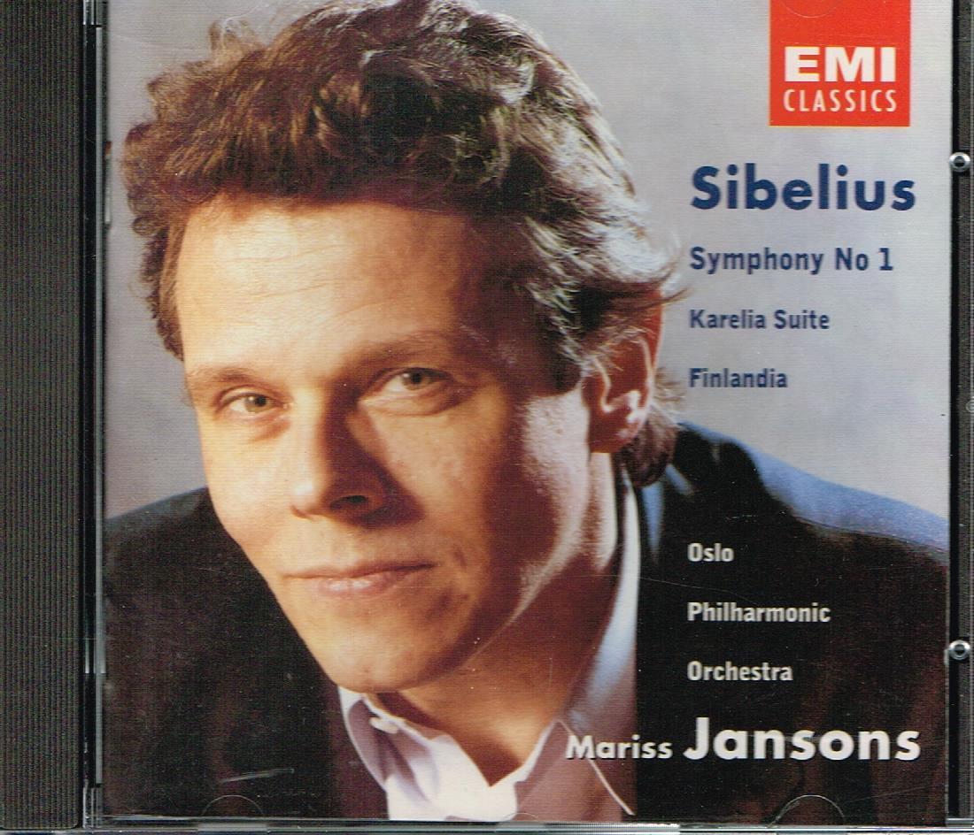 Sibelius: Sinfonia No 1, Karelia, Finlandia / Marris Jansons, Oslo Philhar. - CD