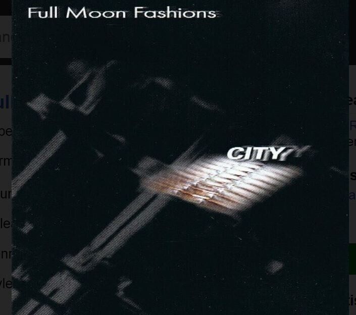 FULL MOON FASHIONS City CD Nuovo