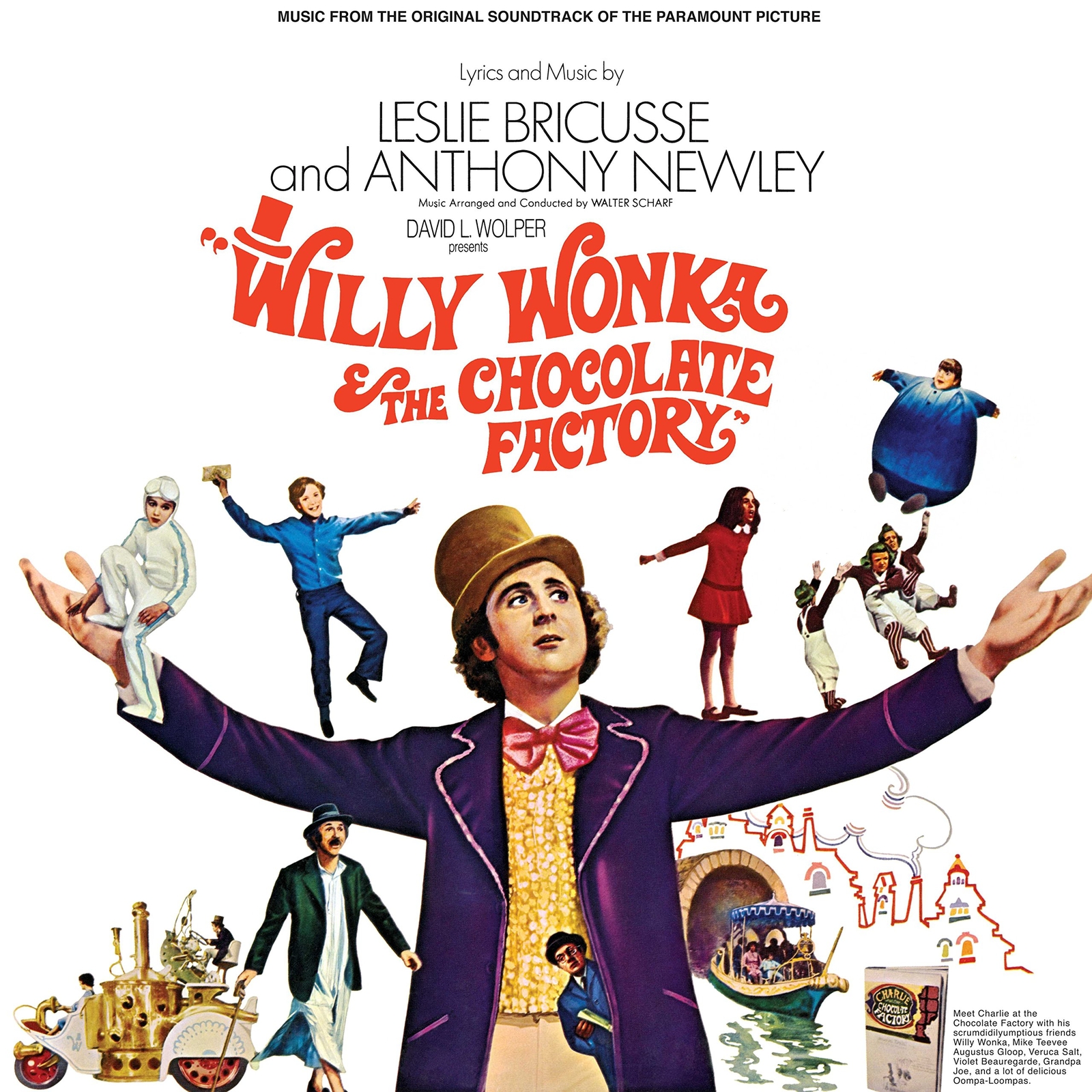 Leslie Bricusse Willy Wonka & The Chocolate Factory / Soundtrack. (Vinyl LP)
