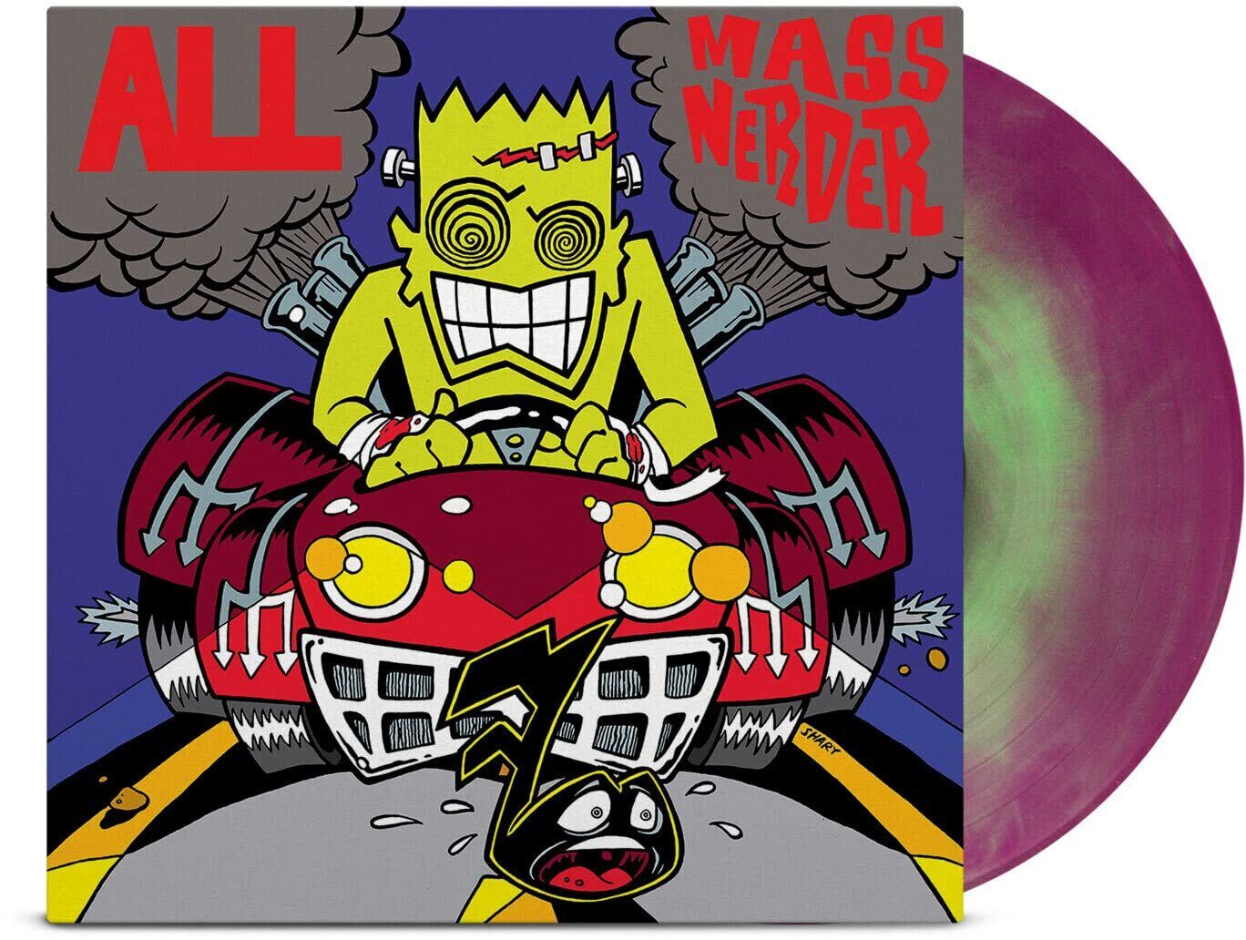 All Mass Nerder - Opaque Green & Purple Galaxy (Vinyl LP)