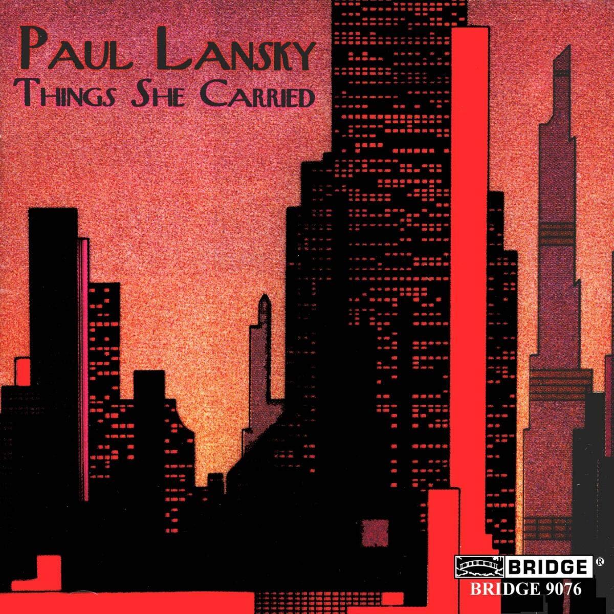 Paul Lansky Things She Carried (CD) Album