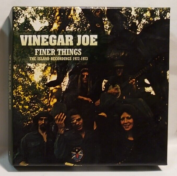Vinegar Joe Finer Things: The Island Recordings 1972-1973 Boxset 3 CD New