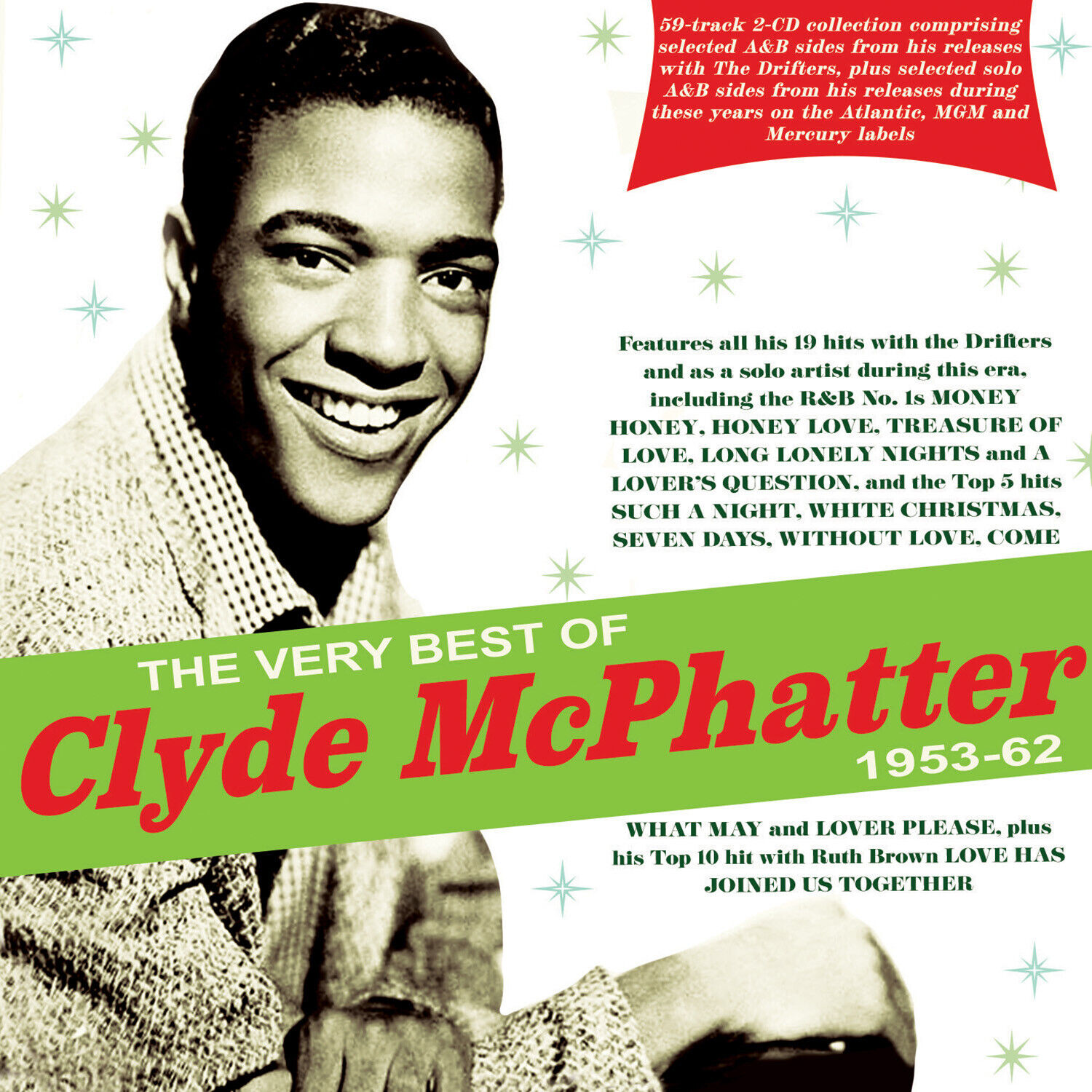 Clyde McPhatter The Very Best of Clyde McPhatter 1953-62 (CD) Album