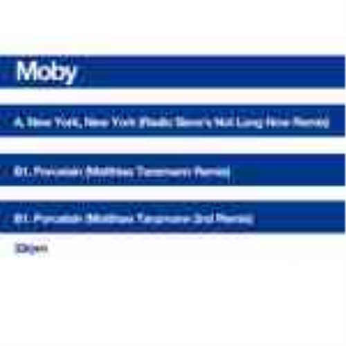 Moby New York New York, Pt. 1 (Vinyl LP)