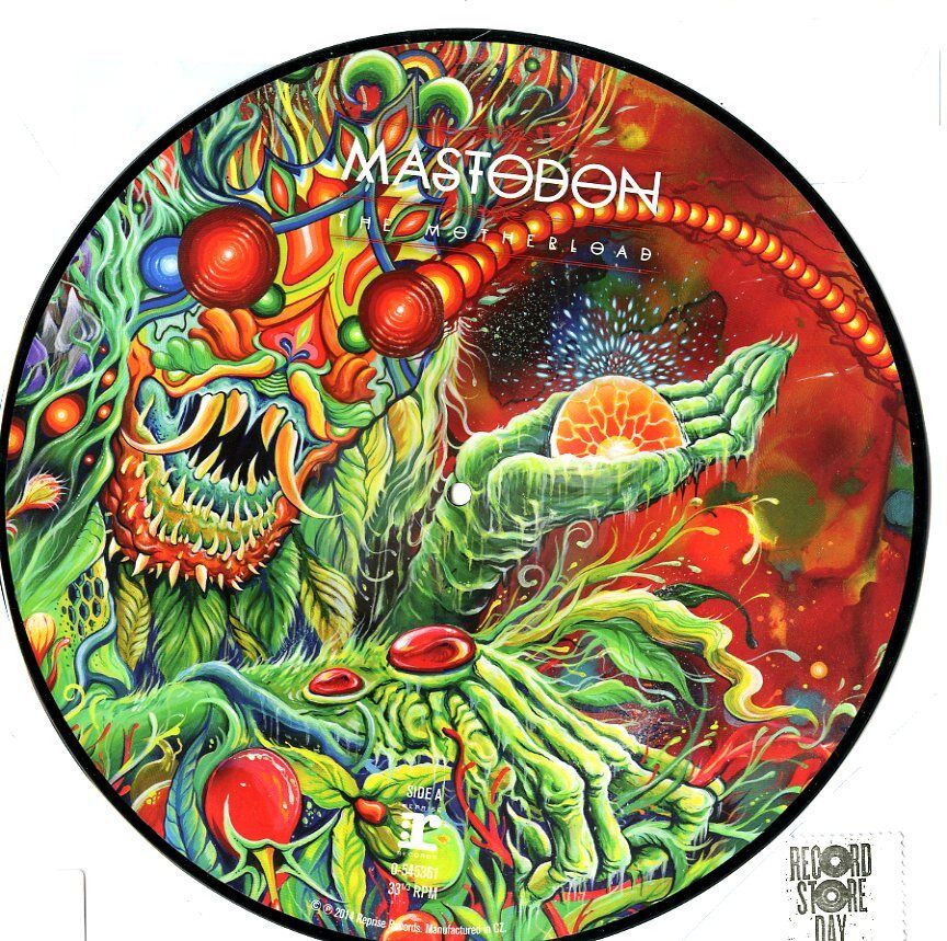MASTODON THE MOTHERLOAD/HALLOWEEN VINILE EP 12" PICTURE DISC RECORD STORE DAY