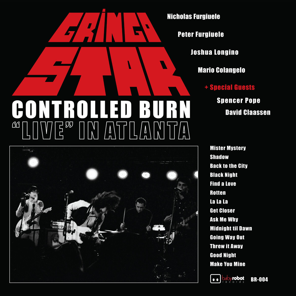 Gringo Star Controlled Burn: 'Live' in Atlanta (CD) Album