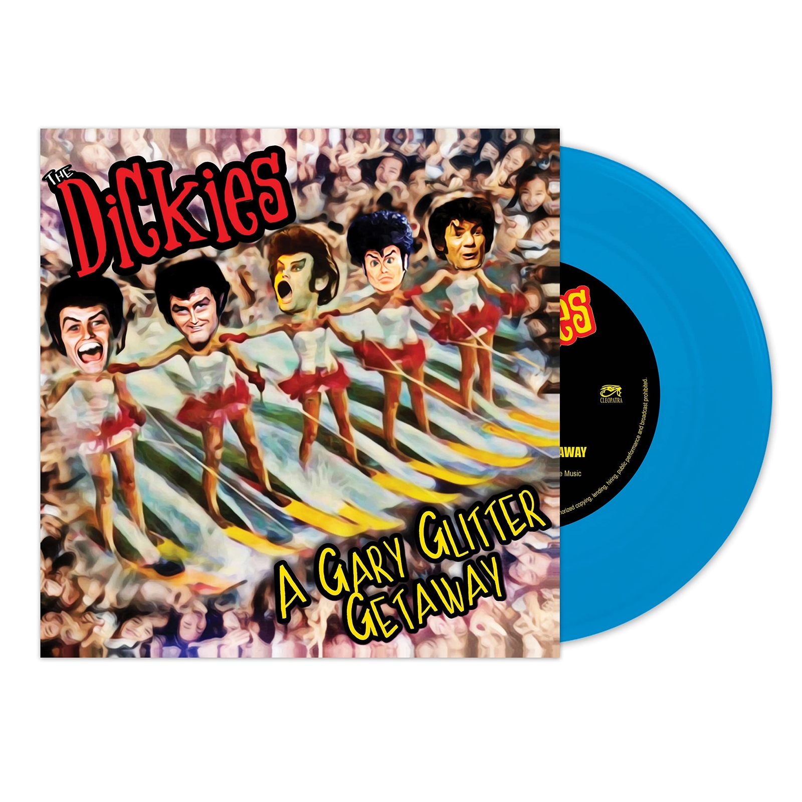 The Dickies A Gary Glitter Getaway Blue (Vinyl LP)