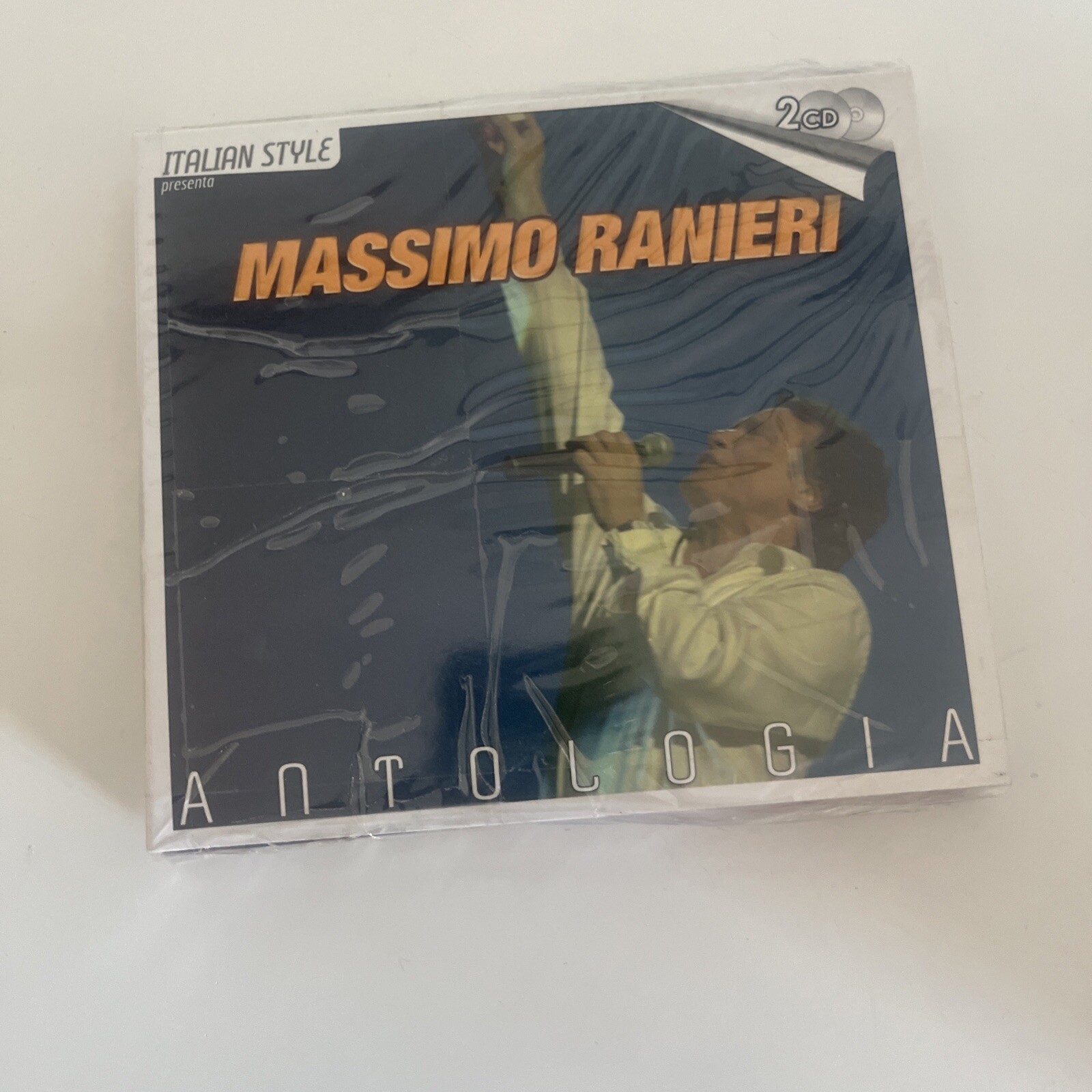 MASSIMO RANIERI ANTOLOGIA - CD ITALIAN STYLE 2 CD 2007 COMPILATION SIGILLATO