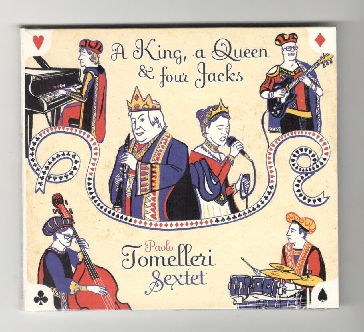 PAOLO TOMELLERI - A KING A QUEEN & FOUR JACKS CD NUOVO SIGILLATO