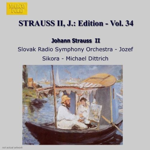 Johann Strauss II J. Strauss Jr.: Edition - Volume 34 (CD) Album