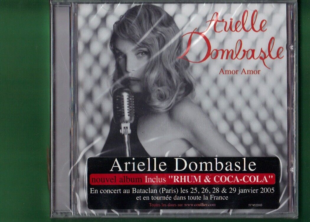 ARIELLE DOMBASLE - AMOR AMOR CD NUOVO SIGILLATO