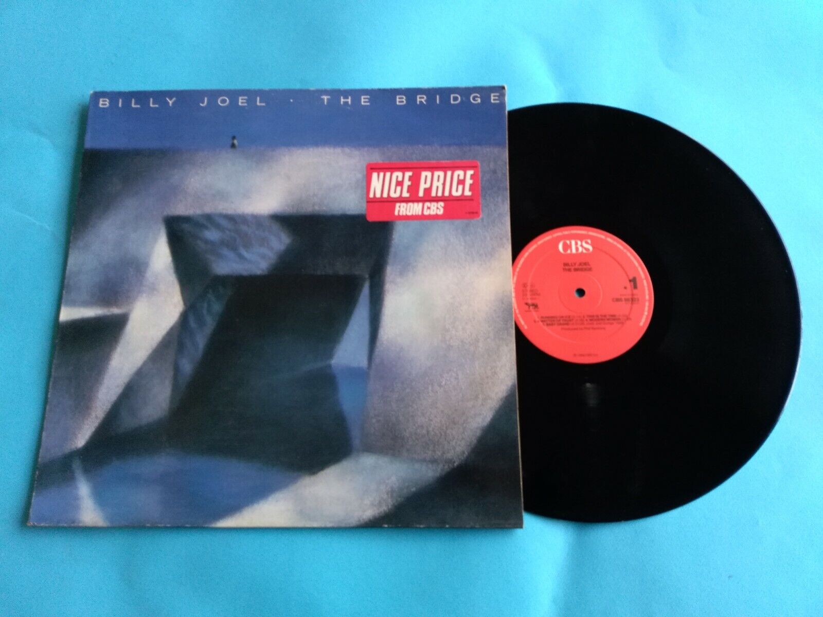 BILLY JOEL " THE BRIDGE" LP VINYL 1986 CBS 4655611 HOLLAND NUOVO